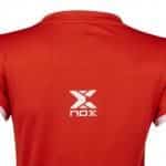 Detalle camiseta Team NOX Roja