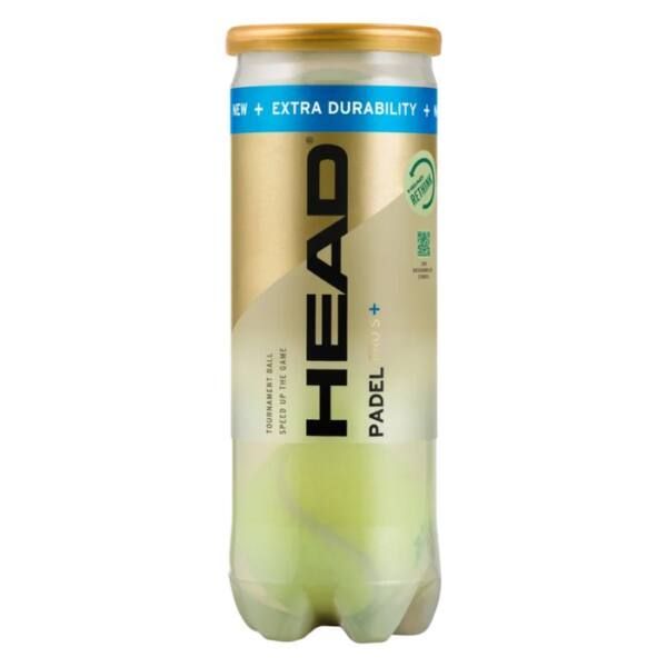 1 Bote de Pelotas HEAD Padel 1 Bote de Pelotas HEAD Padel