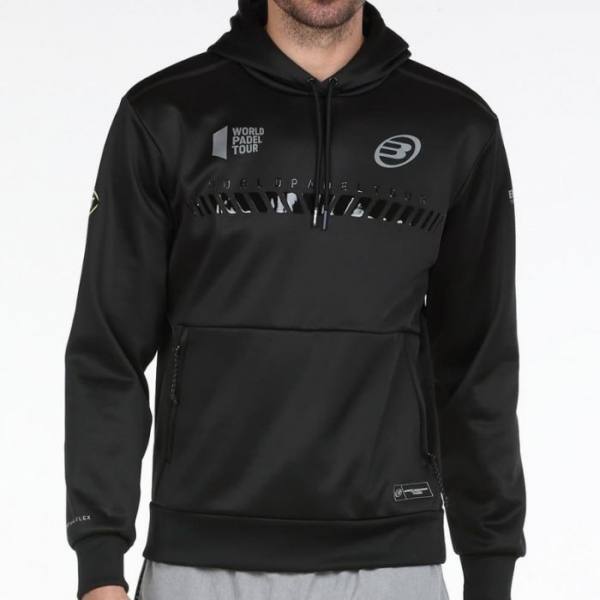 Sudadera Bullpadel Lardo Negro