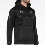 Sudadera Lardo Negra Bullpadel