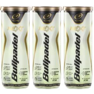 Tripack Pelotas Bullpadel Next