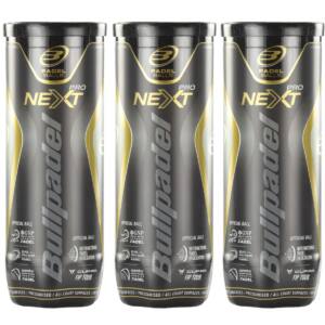 Tripack Pelotas Bullpadel Next Pro