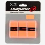 Blister Overgrips Bullpadel Comfort Naranjas Lisos