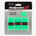 Blister Overgrips Bullpadel Thin Absorvent Verdes