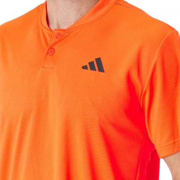 Polo Adidas Club Henley Naranja