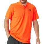 Polo Club Henley Adidas Naranja