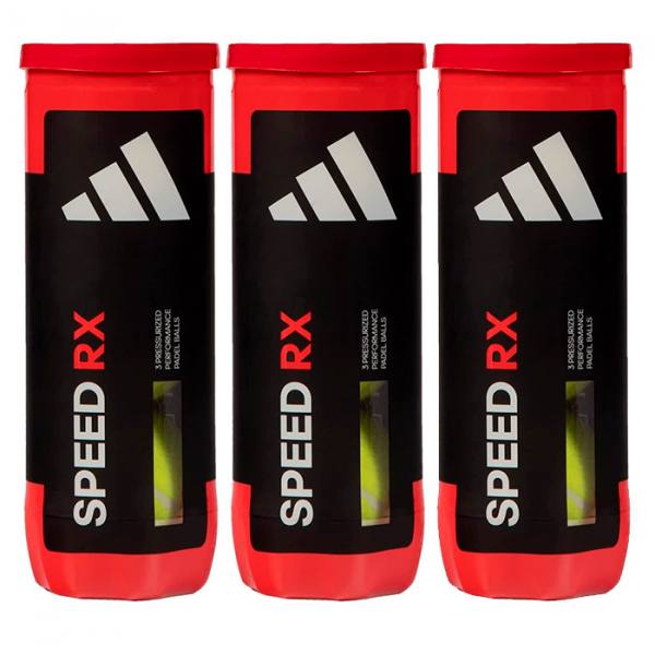 Tripack pelotas Adidas Speed RX
