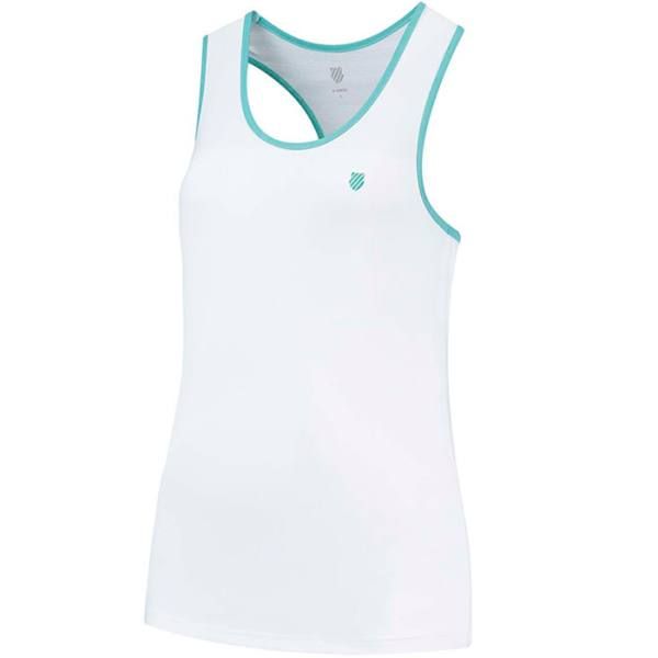 Camiseta Tirantes K-Swiss Hypercourt Speed 4 Blanca