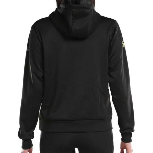 Sudadera Negra Leste de Bullpadel