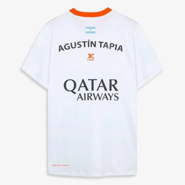 Camiseta NOX de Agustín Tapia 2023 blanca