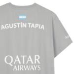 Detalle de la Camiseta Oficial NOX Agustín Tapia Gris