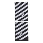Muñequeras Adidas Negro-Blanco