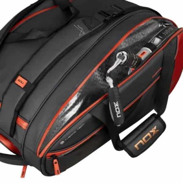 Interior del Paletero Luxury Open Series Rojo de NOX