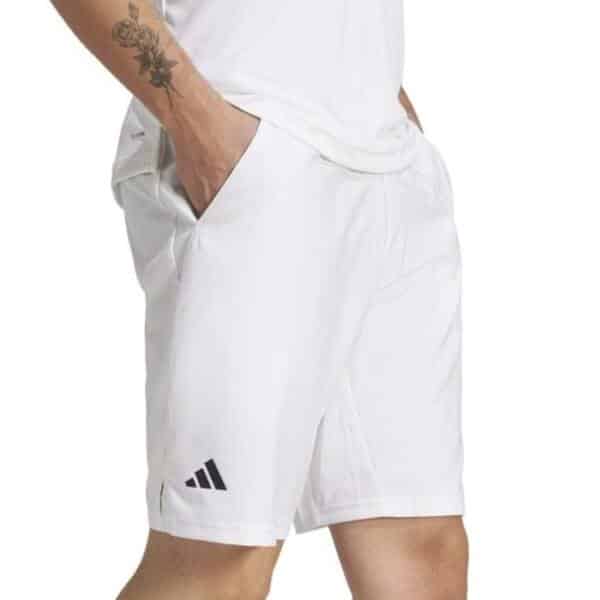Short Adidas Club 3str Blanco Hombre