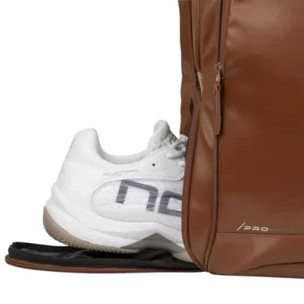 Zona para el Calzado de la mochila NOX Pro Series Marrón