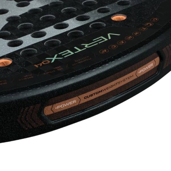 Detalle del marco de la Pala Bullpadel Vertex