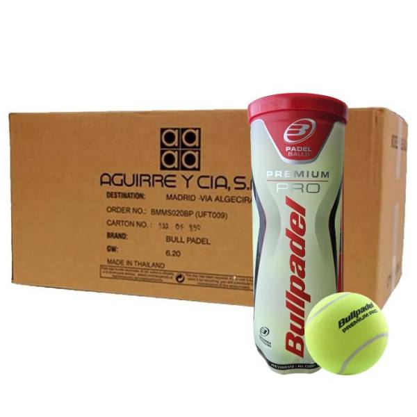 Cajón 24 botes de pelotas Bullpadel Premium Pro Cajón 24 botes de pelotas Bullpadel Premium Pro