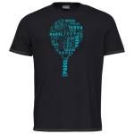 Camiseta HEAD Padel Negra