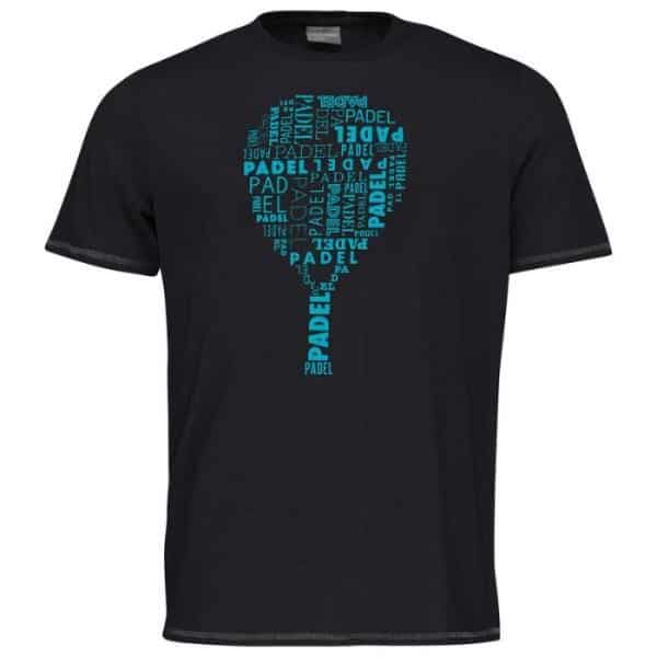 Camiseta HEAD Padel Negra