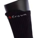 Detalle del logo de Black Crown