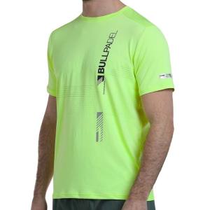 Camiseta Adive Amarillo Flúor de Bullpadel
