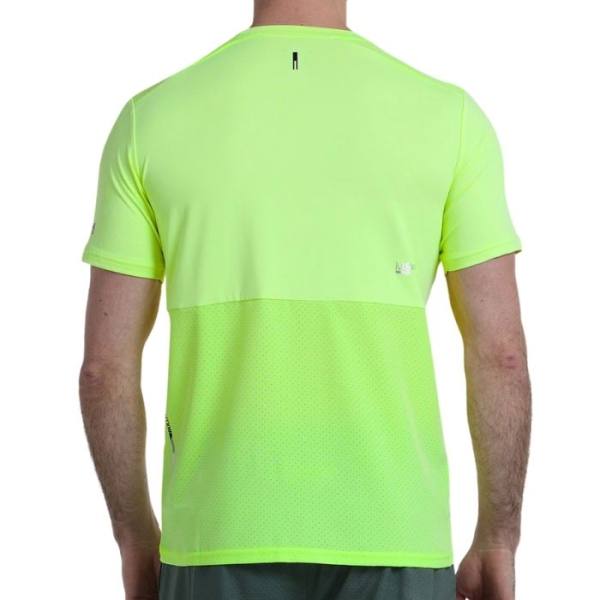 Camiseta Adive Amarillo Flúor de Bullpadel