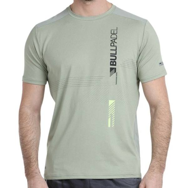 Camiseta Bullpadel Adive Eucalipto