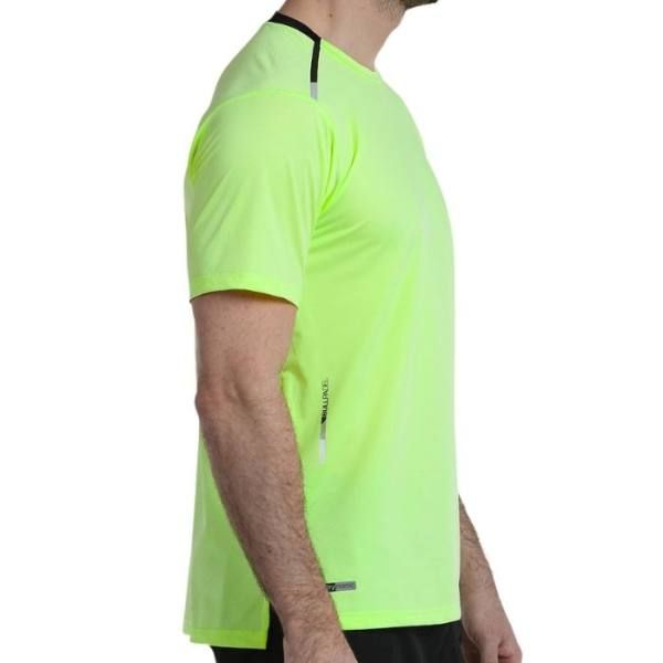Camiseta Bullpadel de Hombre Acilo Amarillo Flúor