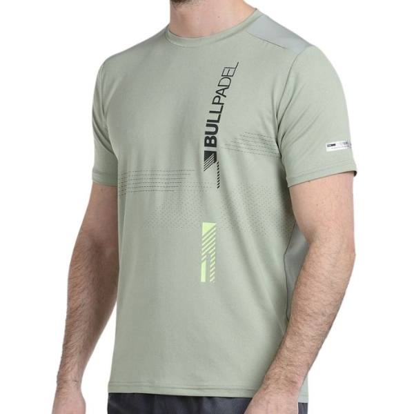 Camiseta Bullpadel de Hombre Adive Eucalipto