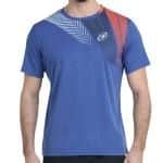 Camiseta Bullpadel de Hombre Liria Azul Intenso
