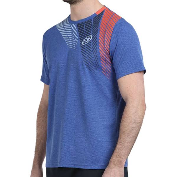 Camiseta Bullpadel Liria Azul Intenso