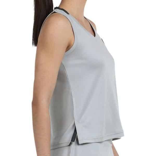 Camiseta de tirantes Bullpadel Gris