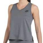 Camiseta de tirantes Bullpadel Mujer Diles Grafito