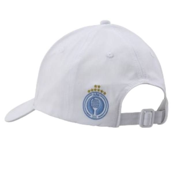 Detalle de la gorra Bullpadel Argentina