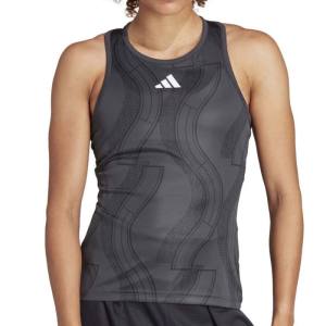 Camiseta de tirantes Adidas Club Graph Negra de Adidas