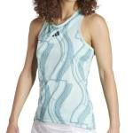 Camiseta de tirantes Adidas Club Graphic Azul