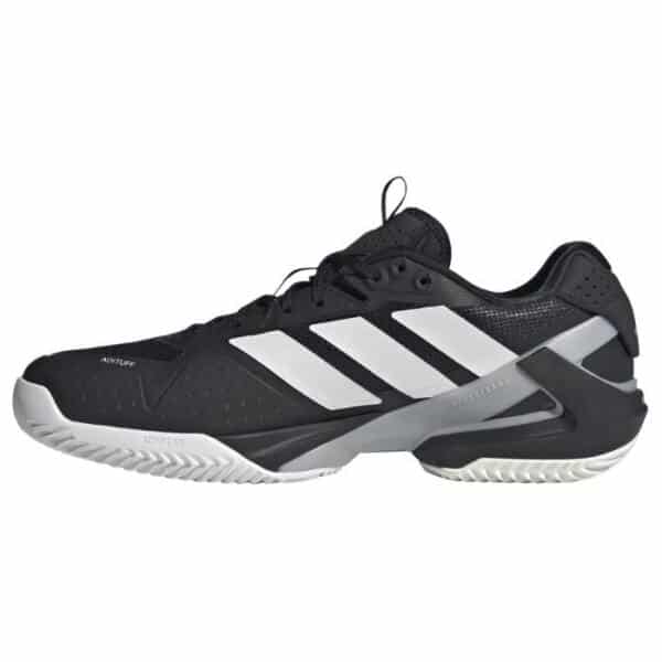 Perfil de las Zapatillas Aidzero Ubersonic de Adidas Negro