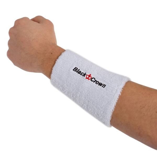Muñequera Black Crown Larga de color Blanco Muñequera Black Crown Larga de color Blanco