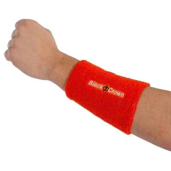 Muñequera Black Crown Larga en color Coral Muñequera Black Crown Larga en color Coral