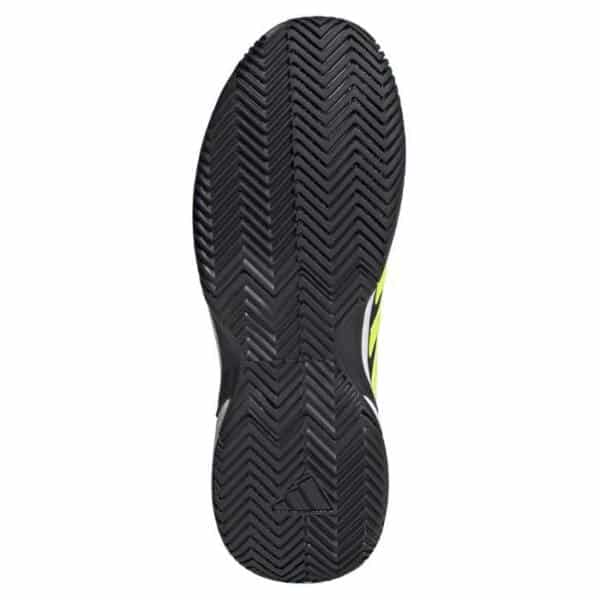 Suela de las Zapatillas Adidas en color negro gamecourt