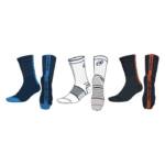 Pack tres calcetines Bullpadel largos multicolor