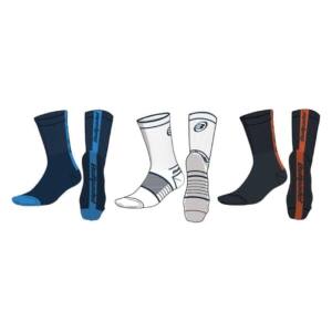 Pack tres calcetines Bullpadel largos multicolor
