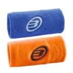Muñequeras Bullpadel Azul Naranja