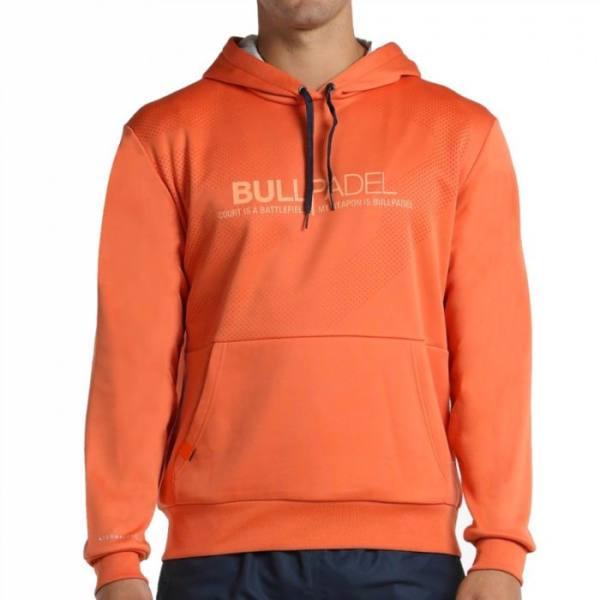 Sudadera Bullpadel Grelo Naranja