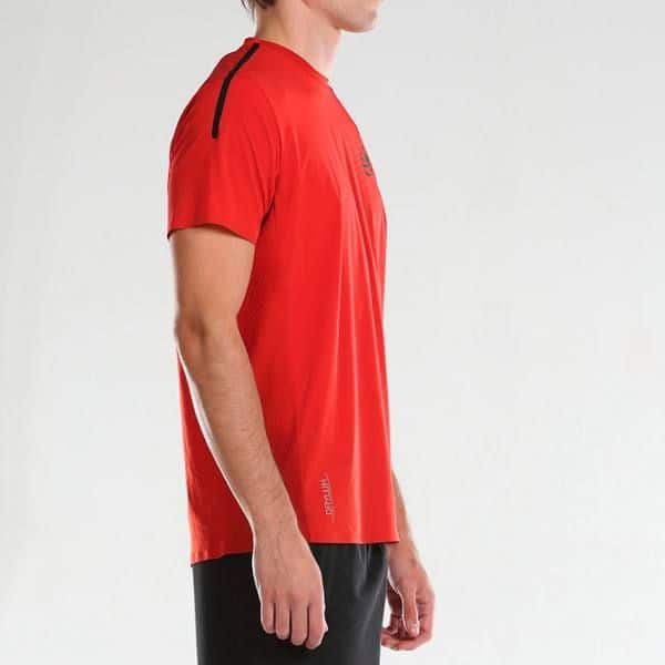 Camiseta Bullpadel Odeon Roja