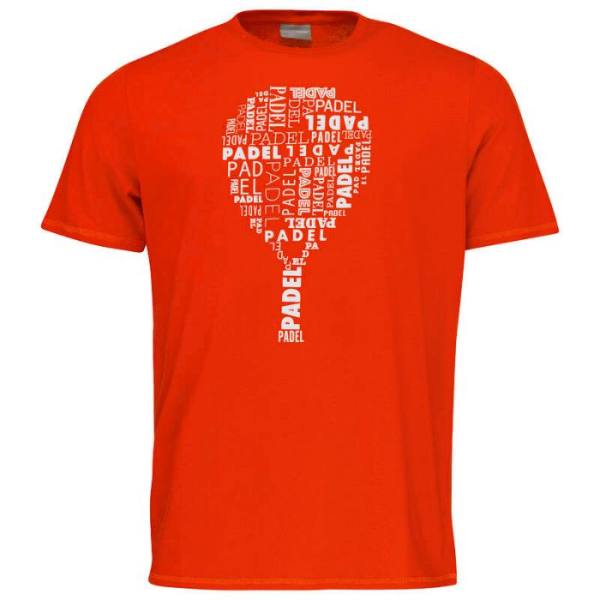 Camiseta HEAD Padel Naranja Camiseta HEAD Padel Naranja