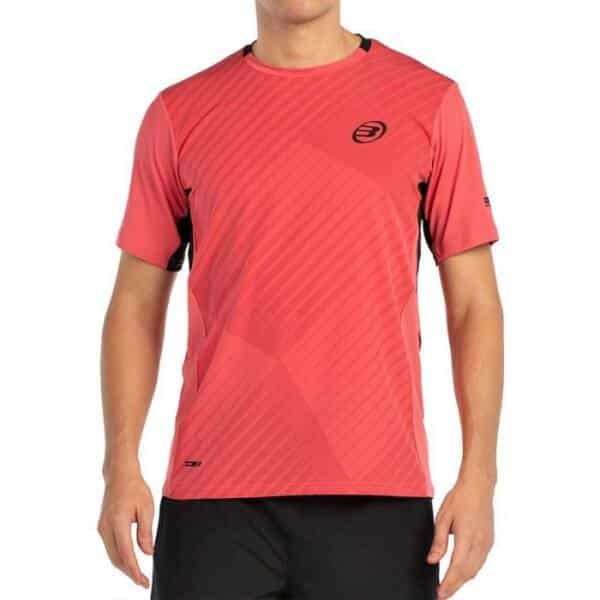 Camiseta Malmok de Bullpadel en color hibisco