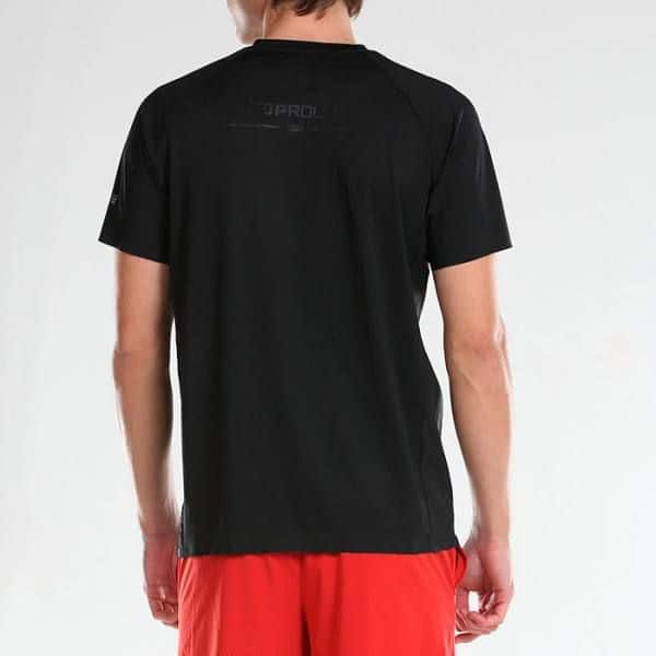 Camiseta Bullpadel Odeon Negra Master Final