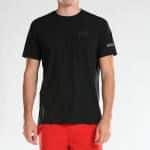 Camiseta Bullpadel Odeon Negra Master Final