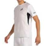 Perfil de la Camiseta Bullpadel color blanco Malmok
